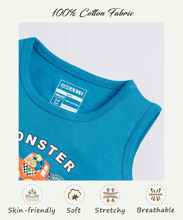Blue_Soft_Cotton_Casual_Round_Neck_Sleeveless_T-Shirt_For_Baby_Boys