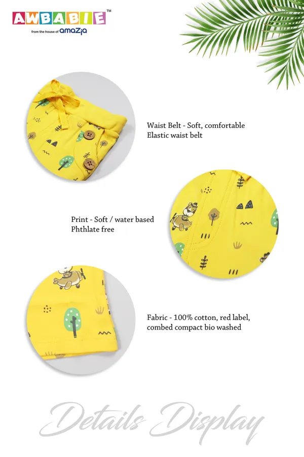 YELLOW_100%_COTTON_SHORTS_FOR_INFANT_BOYS
