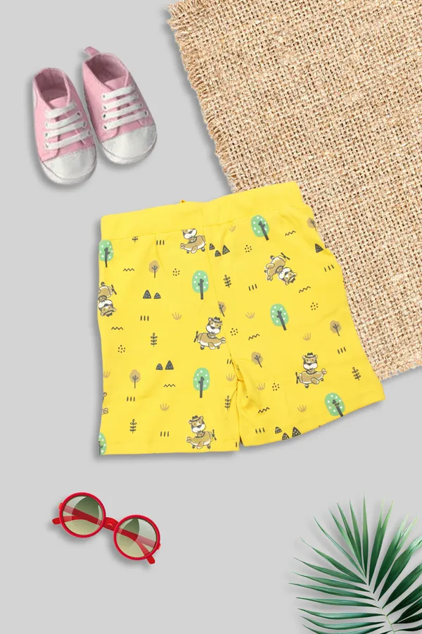 YELLOW_100%_COTTON_SHORTS_FOR_INFANT_BOYS