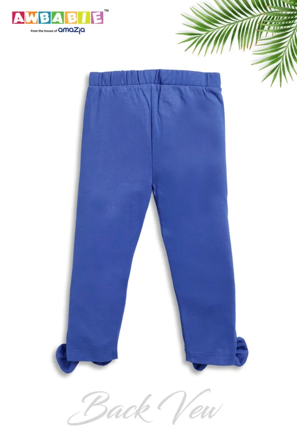 Orange_Soft_Cotton_Regular_T-Shirt_And_Blue_Legging_For_Girls_(Combo)