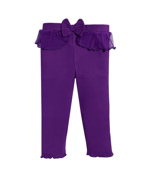 Purple_Soft_Cotton_Regular_Casual_Leggings_For_Baby_Girls