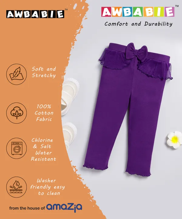 Purple_Soft_Cotton_Regular_Casual_Leggings_For_Baby_Girls