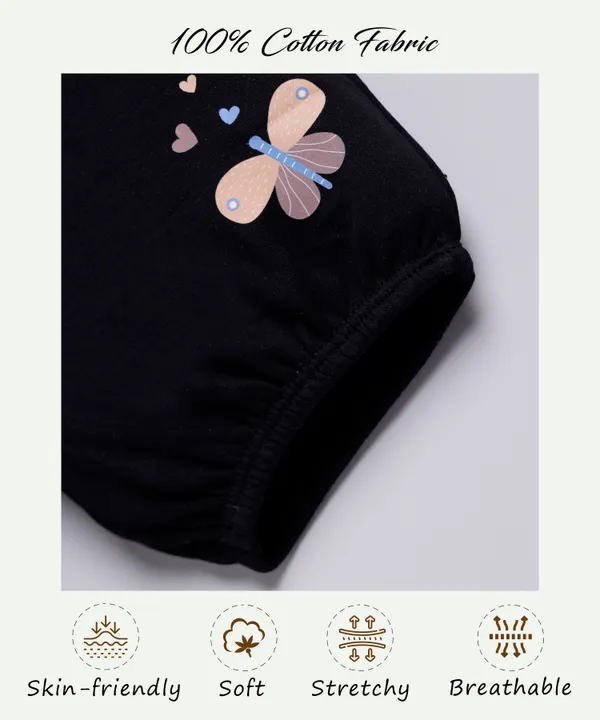 Black_Shorts_Butterfly_Knits_For_Girls