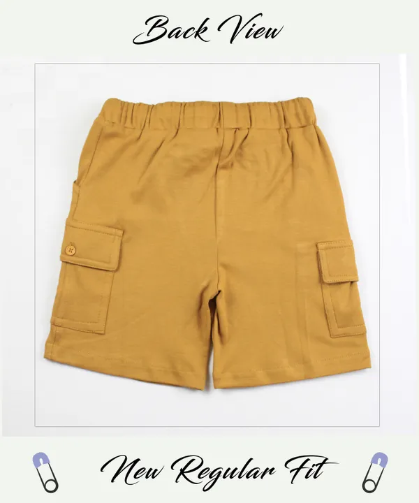 Yellow_100%_Cotton_Shorts_For_Infant_Boys
