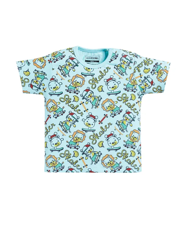 Blue_Soft_Cotton_Solid_Round_Neck_T-Shirt_For_Baby_Boys