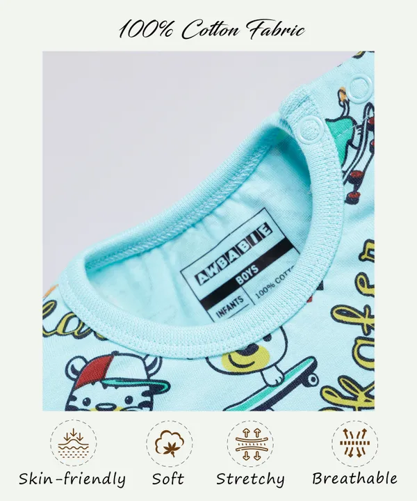 Blue_Soft_Cotton_Solid_Round_Neck_T-Shirt_For_Baby_Boys
