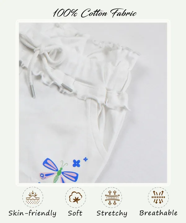 White_100%_Cotton_Joggers_For_Infant_Girls
