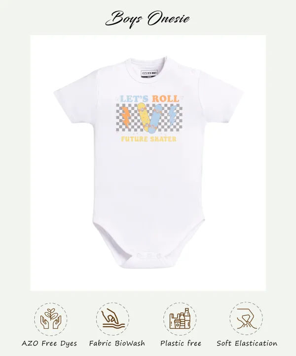 White_Soft_Cotton_Printed_Onesie_For_Baby_Boys