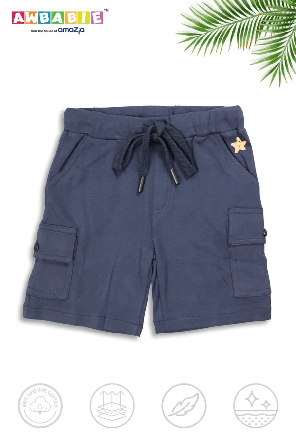 Blue_100%_Cotton_Shorts_For_Infant_Boys