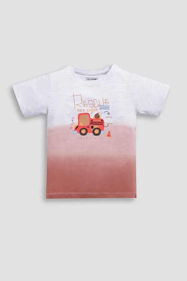 White_&_Red_Soft_Cotton_Regular_Round_Neck_T-Shirt_For_Boys
