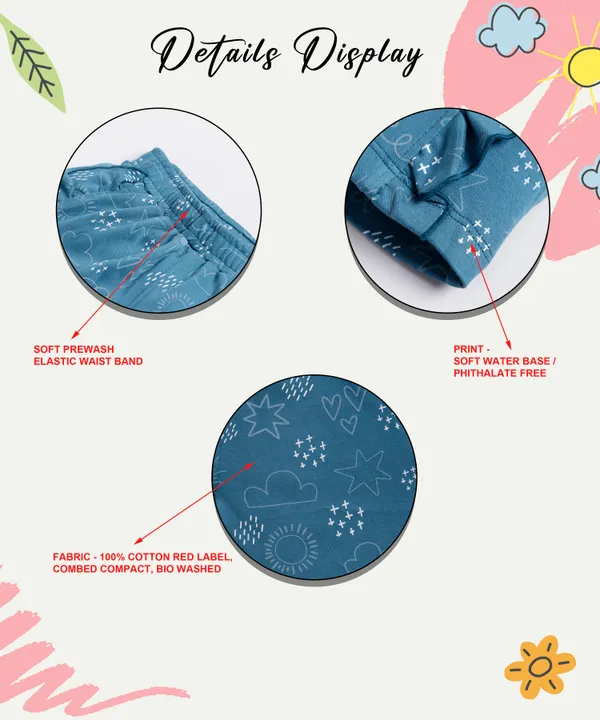 Blue_Soft_Cotton_All_Over_Print_Regular_Shorts_For_Girls