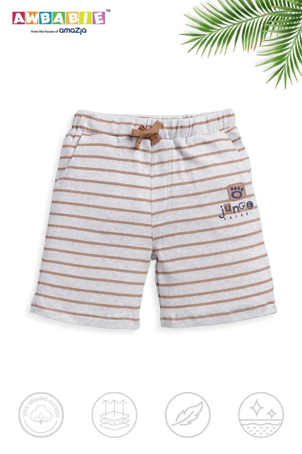 Grey_Soft_Cotton_Regular_Sleeveless_T-Shirt_And_Shorts_For_Boy_(Combo)