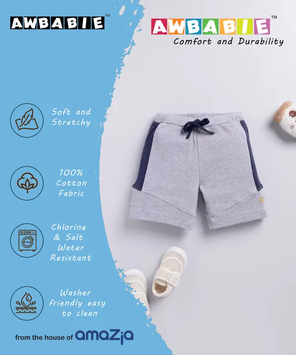 Awbabie_Toddler_Boys'_Shorts|_100%_Cotton_Bio-Wash_|_Soft_&_Breathable_Baby_Shorts|_Draw_String_Closure_|_Baby_Clothing
