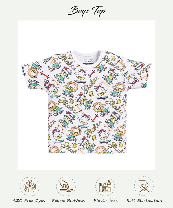White_Soft_Cotton_Solid_Round_Neck_T-Shirt_For_Baby_Boys