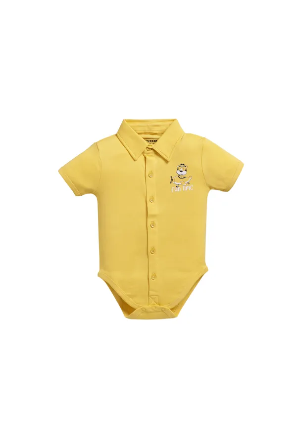 Yellow_Soft_Cotton_Regular_Onesie_For_Baby_Boys