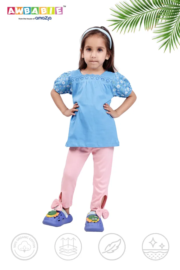 Blue_Soft_Cotton__Regular_T-_Shirts_And_Pink_Leggins_For_Girls_(Combo)