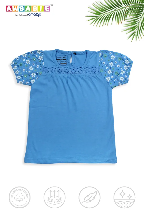 Blue_Soft_Cotton__Regular_T-_Shirts_And_Pink_Leggins_For_Girls_(Combo)