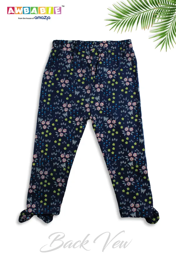 Yellow_Soft_Cotton_Regular_T-Shirt_And_Multicolor_Legging_For_Girls_(Combo)