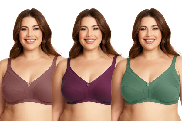 Pack_Of_3_Women's_Cotton_Blend_Solid_Full_Coverage_Ethnic_Daily_Wear_Non_Padded_Bra