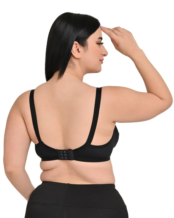 Black_Full_Coverage_Single_Layered,_Non_Padded,_Non_Wired,_Seamed_Cups_Soft_Strap_Plus_Size_Bra