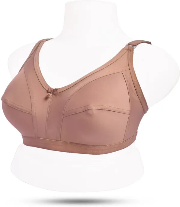 Pack_Of_3_Multicolor_Regular_Cotton_Blend_Solid_Non_Padded_Soft_Strap_Plus_Size_Bra