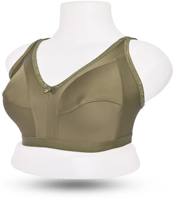 Pack_Of_3_Multicolor_Regular_Cotton_Blend_Solid_Non_Padded_Soft_Strap_Plus_Size_Bra