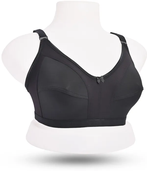 Pack_Of_3_Multicolor_Regular_Cotton_Blend_Solid_Non_Padded_Soft_Strap_Plus_Size_Bra