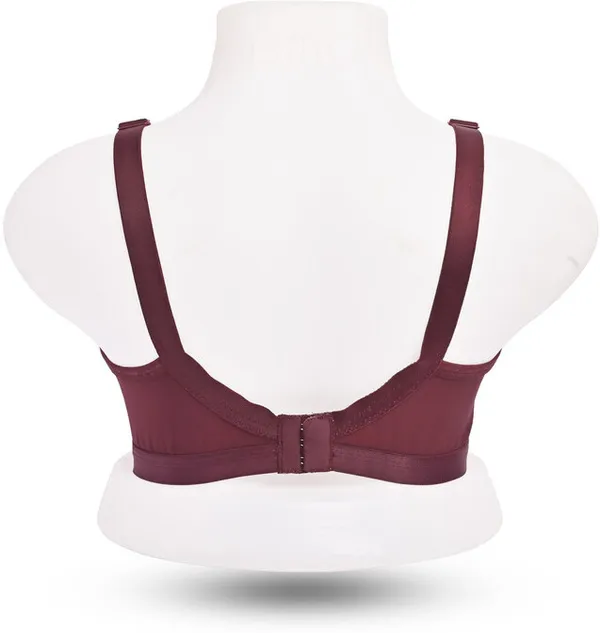 Pack_Of_3_Multicolor_Regular_Cotton_Blend_Solid_Non_Padded_Soft_Strap_Plus_Size_Bra
