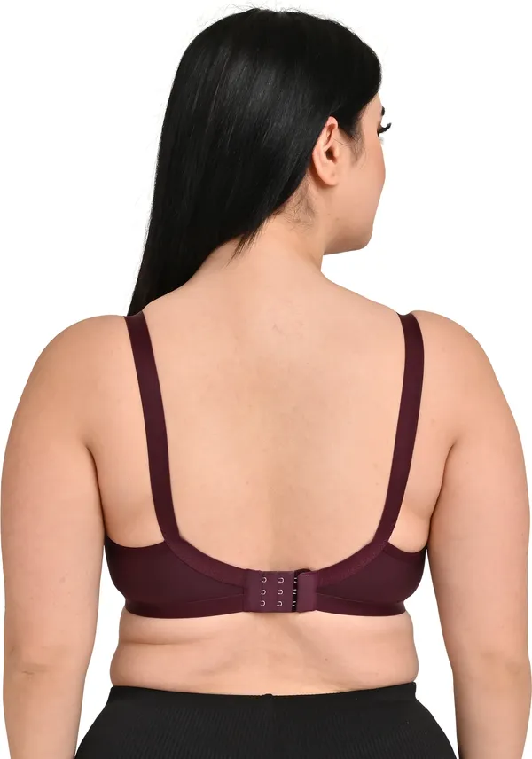 Pack_Of_3_Multicolor_Regular_Cotton_Blend_Solid_Non_Padded_Soft_Strap_Plus_Size_Bra