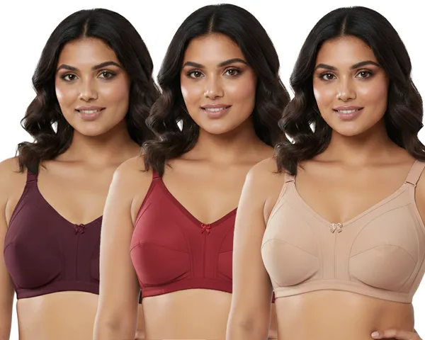 Pack_Of_3_Women's_Cotton_Blend_Solid_Full_Coverage_Ethnic_Daily_Wear_Non_Padded_Bra