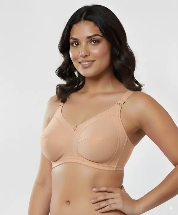 Pack_Of_3_Women's_Cotton_Blend_Solid_Full_Coverage_Ethnic_Daily_Wear_Non_Padded_Bra