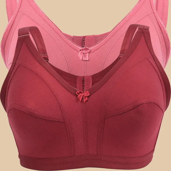 Non-Padded_Non-Wired_Full_Coverage_Full-Figure_Bra_(Pack_Of_2_PCS)
