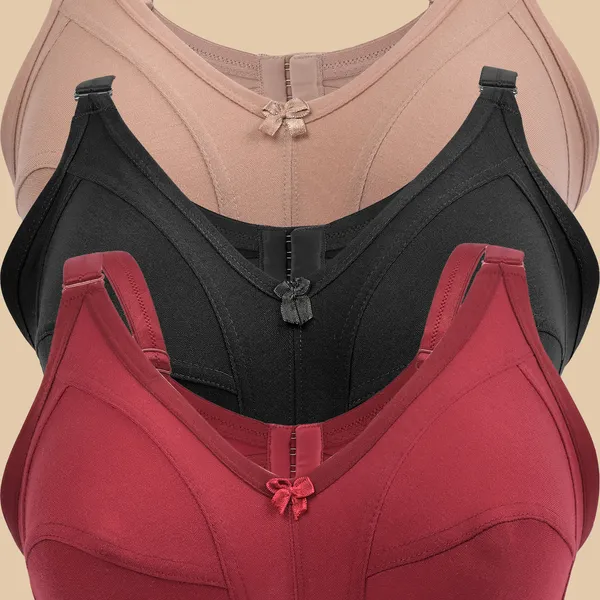 Non-Padded,_Non-Wired_Full_Figure_Bra_(Pack_Of_3-Pcs)