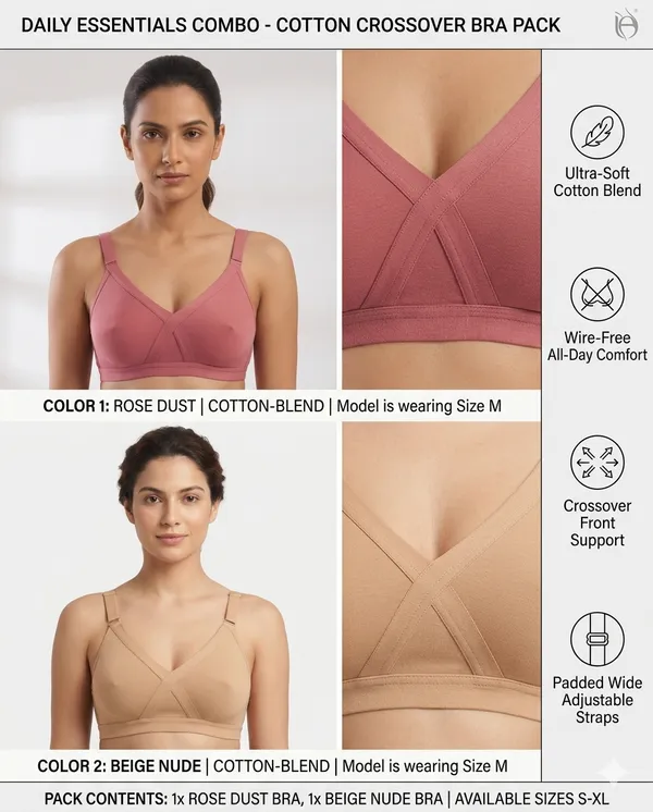 Women’s_Cross-Elastic_Full_Coverage_Bra_|_4-Way_Stretch_Spandex_Fabric_|_Non-Padded_|_Non-Wired_|_Flexible_Support_|_Pack_of_2