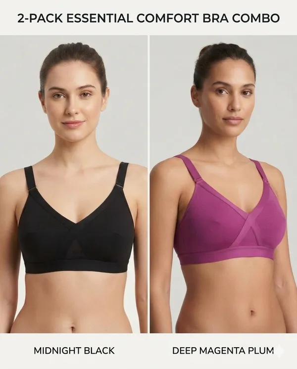 Women’s_Cross-Elastic_Full_Coverage_Bra_|_4-Way_Stretch_Spandex_Fabric_|_Non-Padded_|_Non-Wired_|_Flexible_Support_|_Pack_of_2