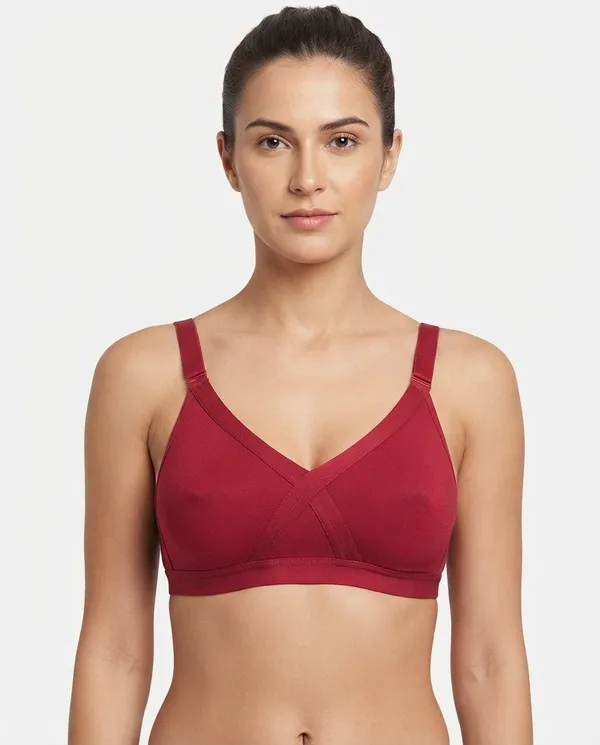Women’s_Cross-Elastic_Full_Coverage_Bra_|_4-Way_Stretch_Spandex_Fabric_|_Non-Padded_|_Non-Wired_|_Flexible_Support_|_Pack_of_2