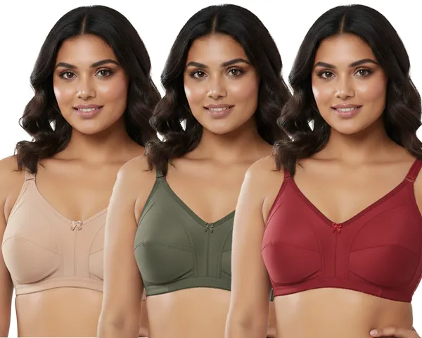 Pack_Of_3_Women's_Cotton_Blend_Solid_Full_Coverage_Ethnic_Daily_Wear_Non_Padded_Bra