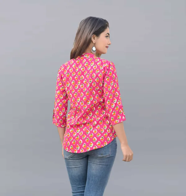 Pink_Viscose_Rayon_Casual_Printed_Top_For_Women