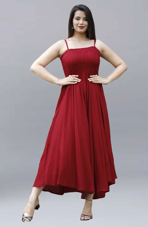 Maroon_Viscose_Rayon_Maxi/Full_Length_Gown_Dress_For_Women