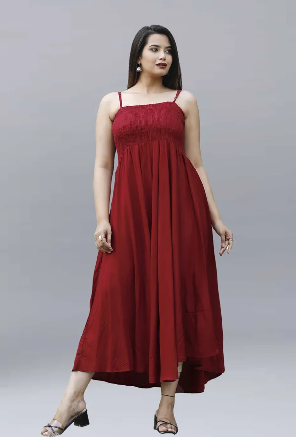 Maroon_Viscose_Rayon_Maxi/Full_Length_Gown_Dress_For_Women