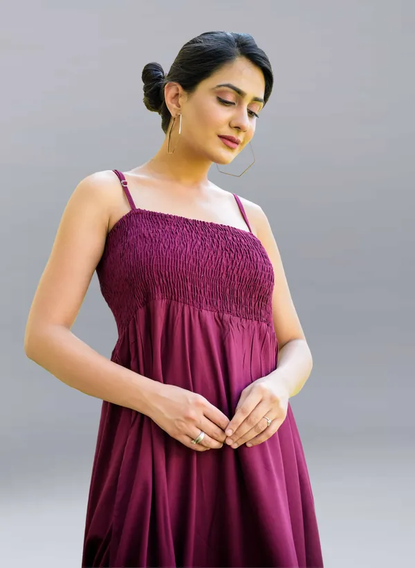 Purple_Viscose_Rayon_Maxi/Full_Length_Gown_Dress_For_Women