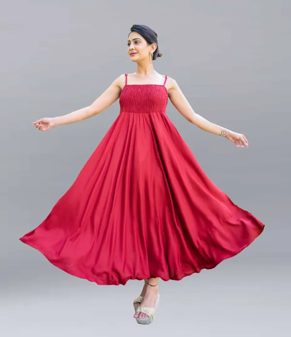 Maroon_Viscose_Rayon_Maxi/Full_Length_Gown_Dress_For_Women