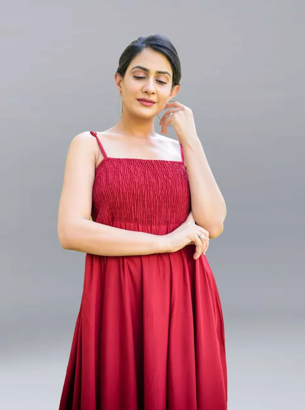 Maroon_Viscose_Rayon_Maxi/Full_Length_Gown_Dress_For_Women