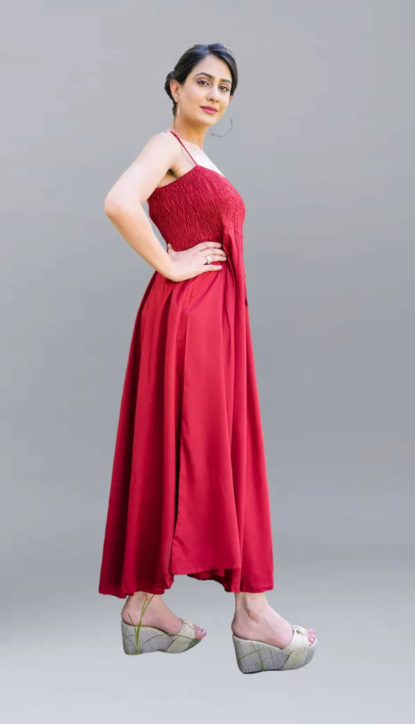 Maroon_Viscose_Rayon_Maxi/Full_Length_Gown_Dress_For_Women