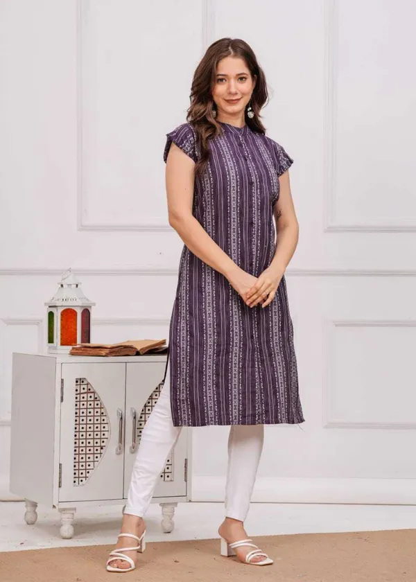 Purple_Regular_Cotton_Blend_Printed_Knee_Length_Kurta_For_Women