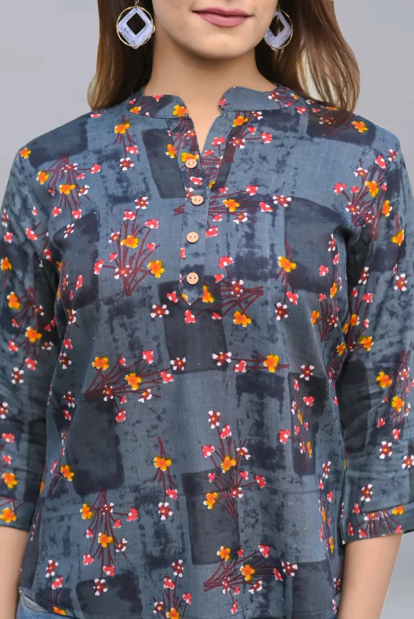 Grey_Viscose_Rayon_Casual_Printed_Top_For_Women