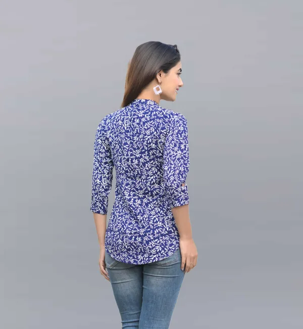 Blue_Viscose_Rayon_Casual_Printed_Top_For_Women