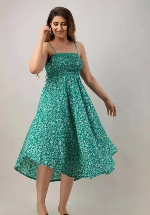 Green_&_White_Viscose_Rayon_Ankle_Length_Fit_And_Flare_Dress_For_Women