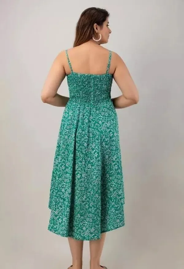 Green_&_White_Viscose_Rayon_Ankle_Length_Fit_And_Flare_Dress_For_Women