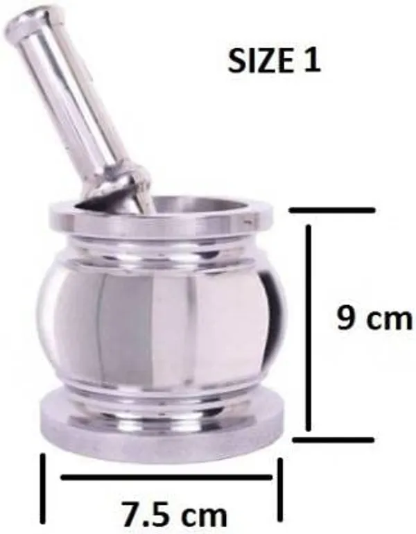 Silver_Aluminium_Mortar_And_Pestle_Set